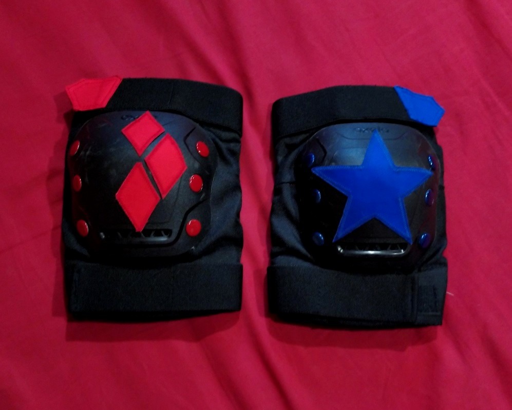 Genouillères après