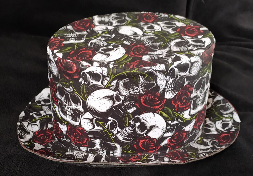  bord du chapeau fixé