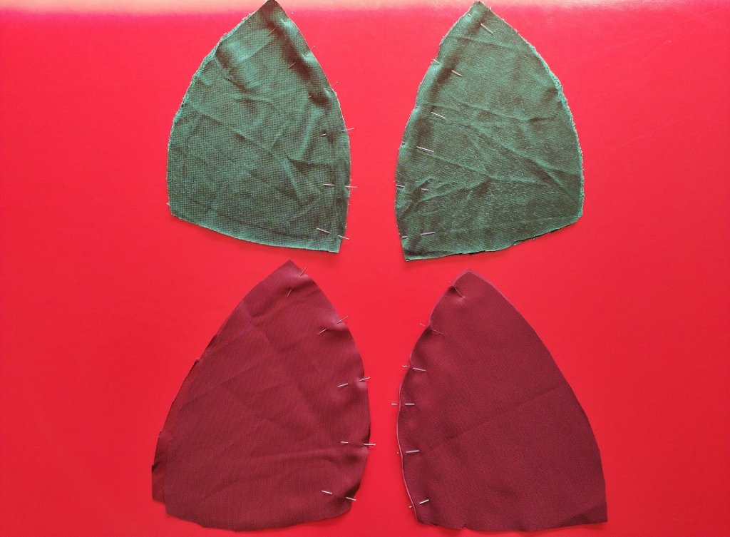  prépa pièces base sac