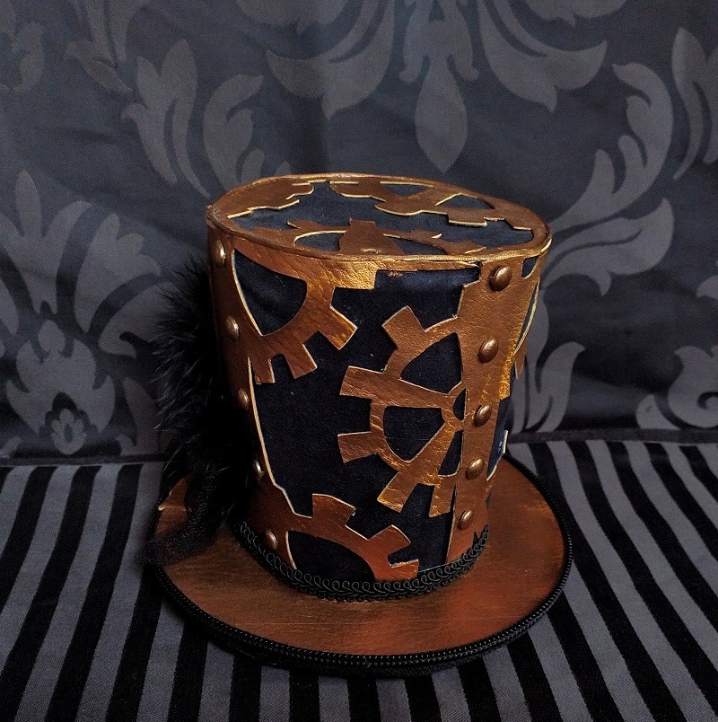  Top hat steampunk terminé 