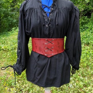 Ceinture dragon rouge