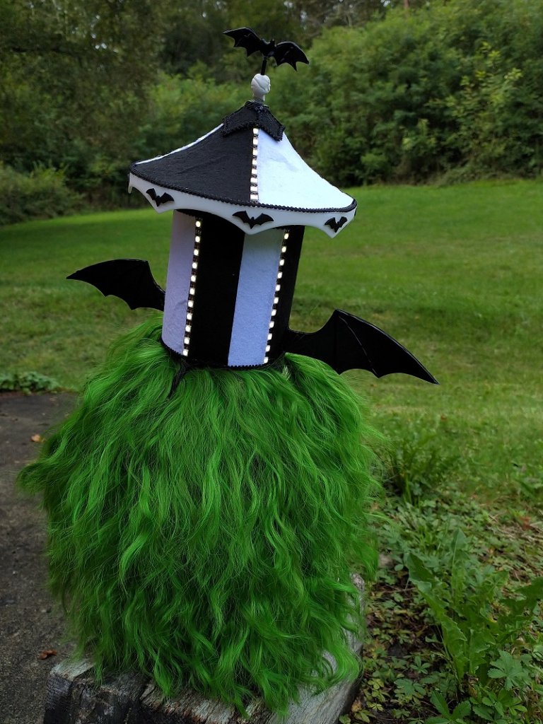 Chapeau Beetlejuice lolita terminé 