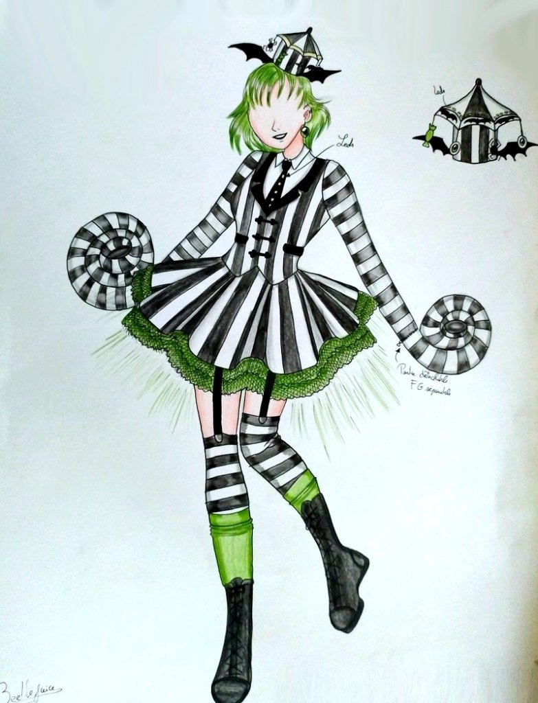 Croquis Beetlejuice
