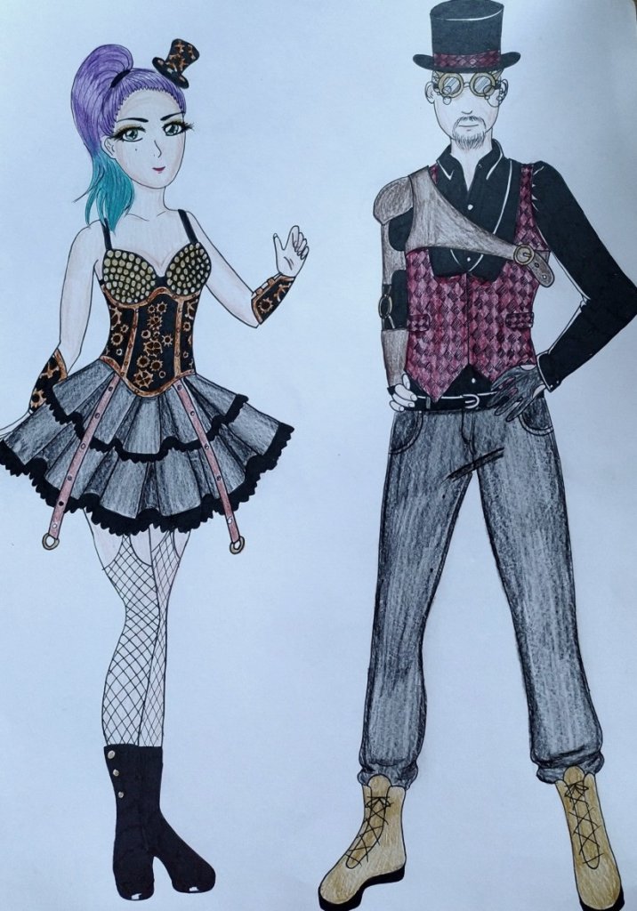 Duo steampunk 