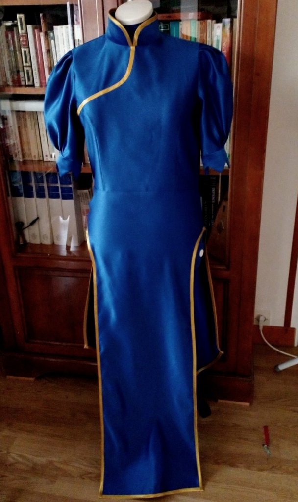 Robe chun li base terminée
