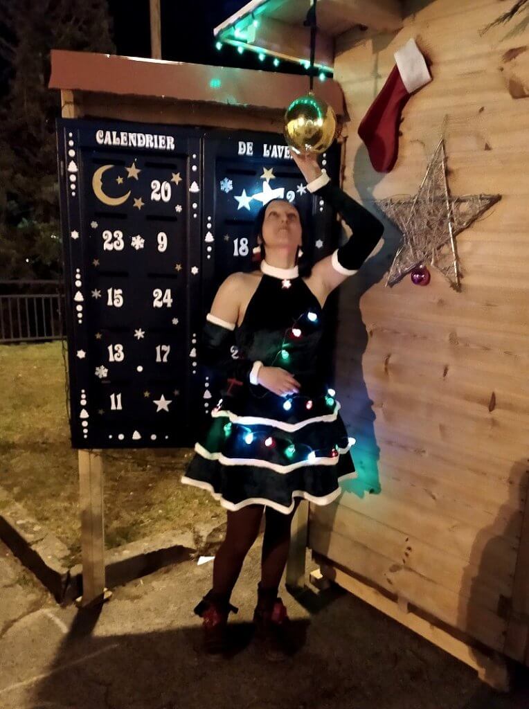 Robe sapin terminée version 2022