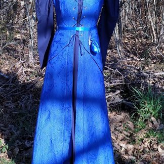 Tenue médiévale bleue