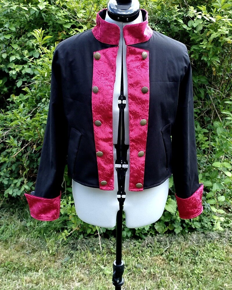 Veste steampunk burlesque